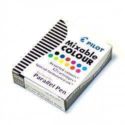 Pilot Parallel Pen Navulling - per 12 stuks - 12 kleuren - 24Papershop