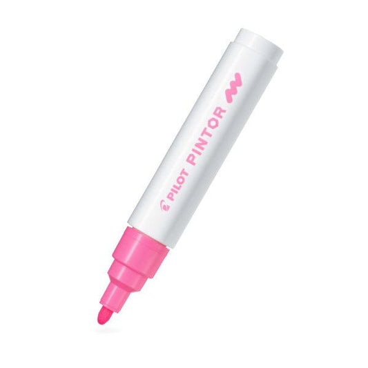 Pilot Pintor Medium - (Pink) Roze - 24Papershop