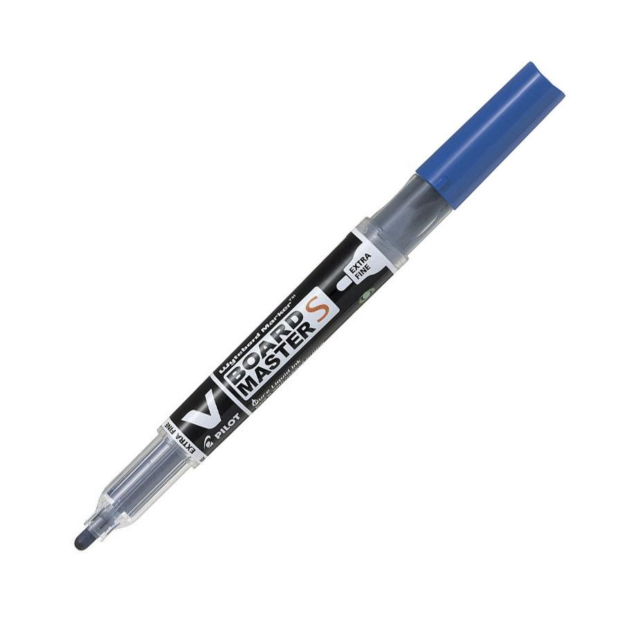 Pilot V - Board Master Marker BeGreen - Blauw Extra Fine - 24Papershop