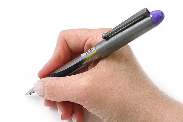 Pilot V - Pen Vulpen Paars - Medium - 24Papershop