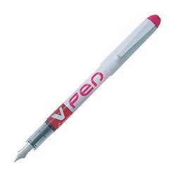 Pilot V - Pen Vulpen Roze Uitwisbaar - Medium - 24Papershop