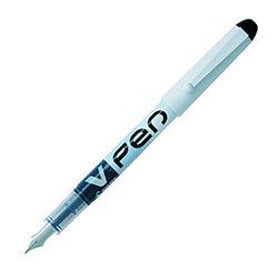 Pilot V - Pen Vulpen Zwart Uitwisbaar - Medium - 24Papershop