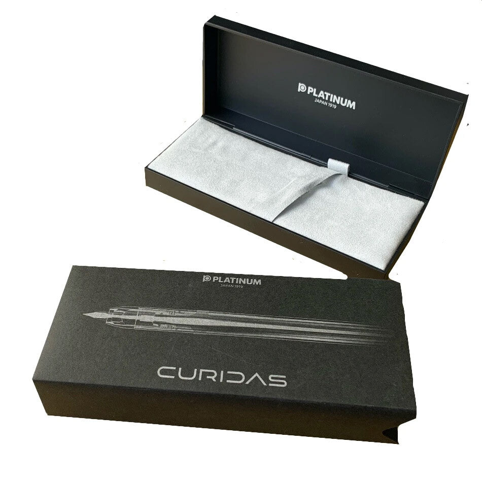 Platinum Curidas Graphite Smoke Retractable Vulpen - Extra Fine - 24Papershop