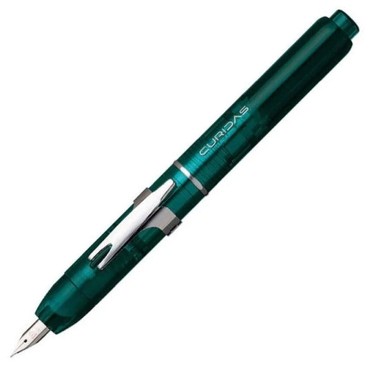 Platinum Curidas Urban Green Retractable Vulpen - Extra Fine - 24Papershop