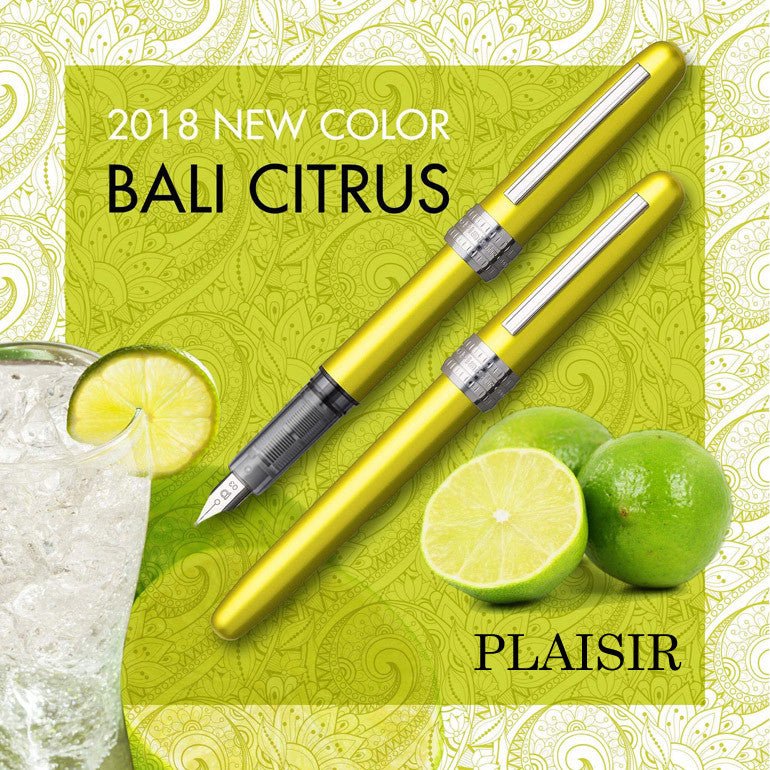 Platinum Plaisir Vulpen Citrus - Medium - 24Papershop