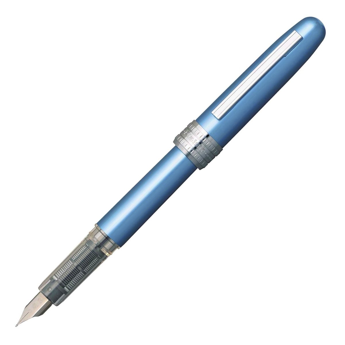 Platinum Plaisir Vulpen Frosty Blue - Medium - 24Papershop