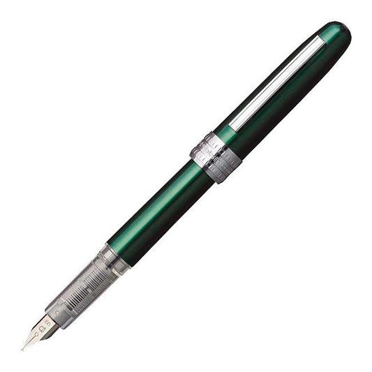 Platinum Plaisir Vulpen Groen - Fine - 24Papershop