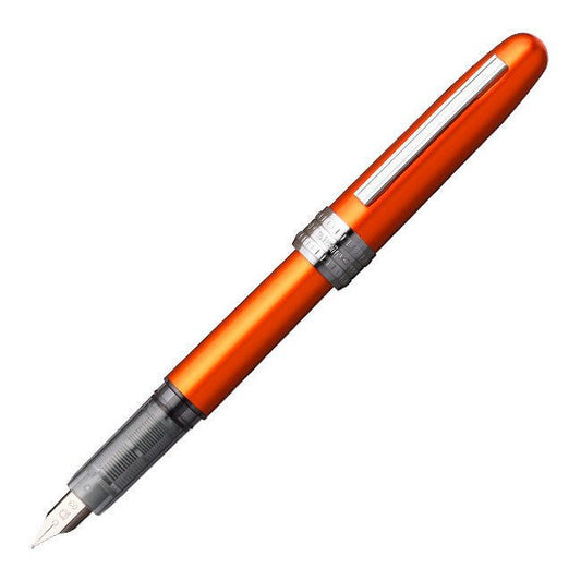 Platinum Plaisir Vulpen Orange - Medium - 24Papershop