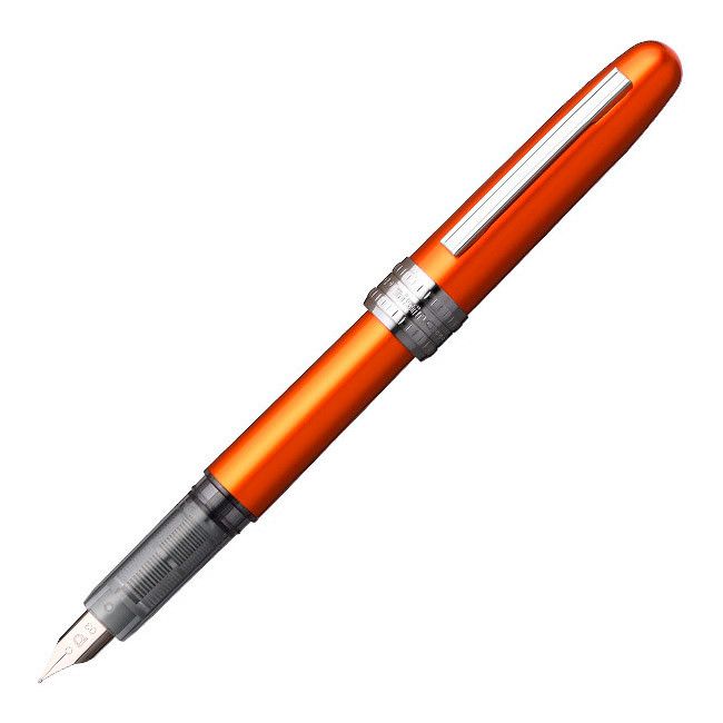 Platinum Plaisir Vulpen Oranje - Fine - 24Papershop