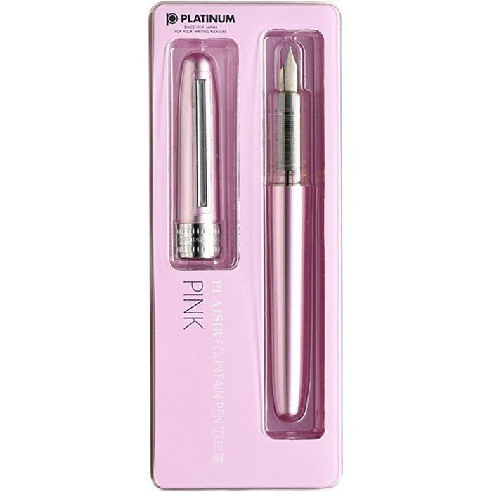 Platinum Plaisir Vulpen Pink - Fine (0.3) - 24Papershop