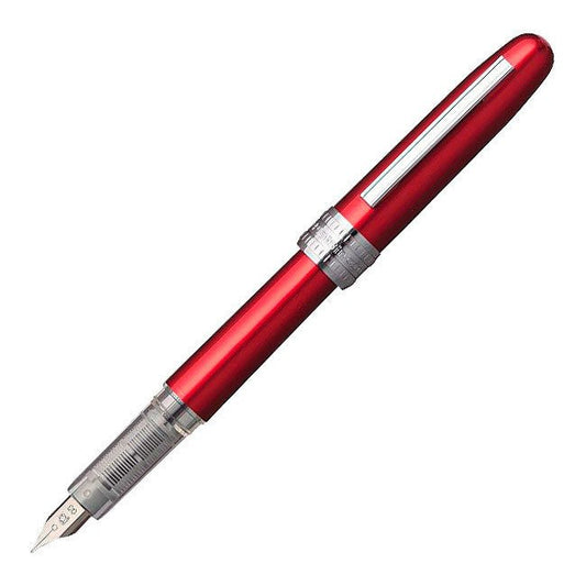 Platinum Plaisir Vulpen Red - Medium - 24Papershop