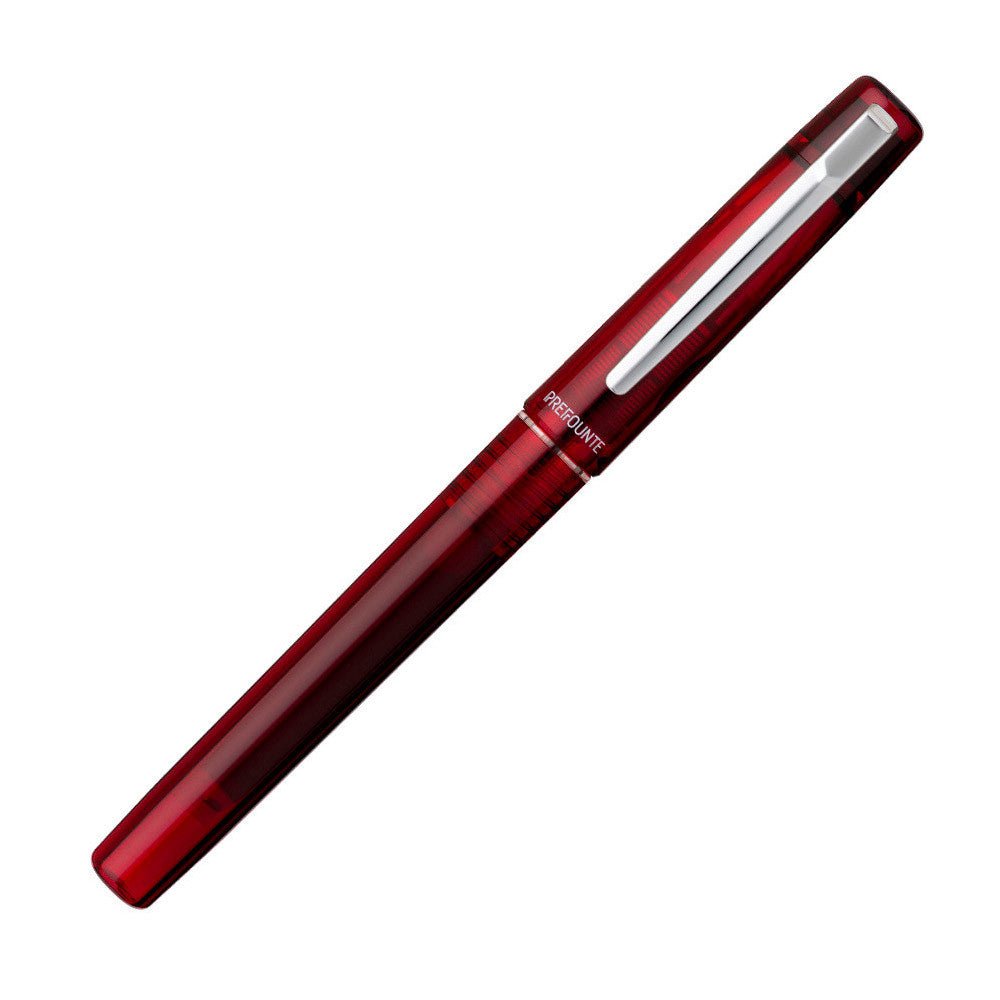 Platinum Prefounte Vulpen Crimson Red - Fine - 24Papershop