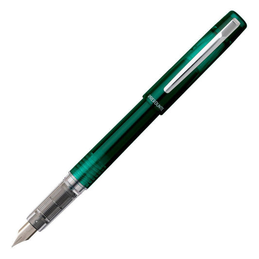 Platinum Prefounte Vulpen Dark Emerald - Fine - 24Papershop