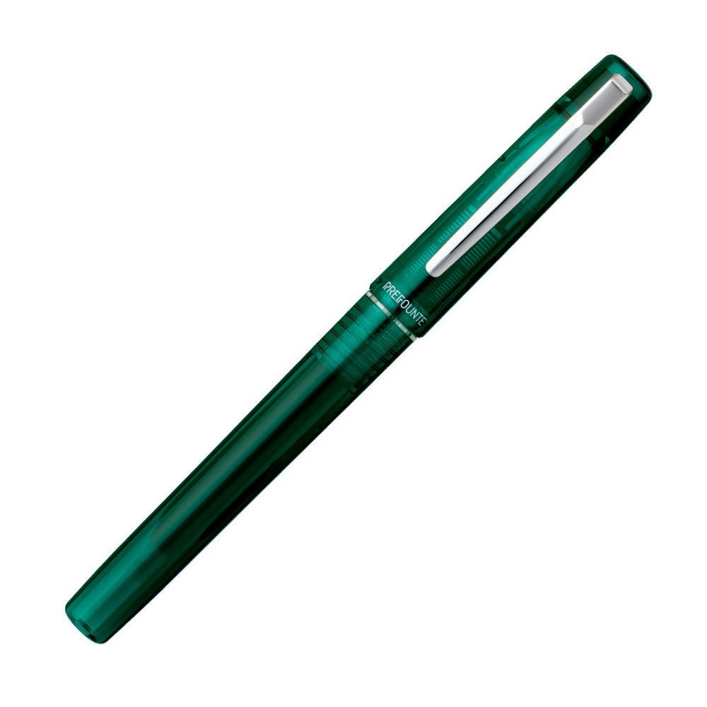 Platinum Prefounte Vulpen Dark Emerald - Fine - 24Papershop