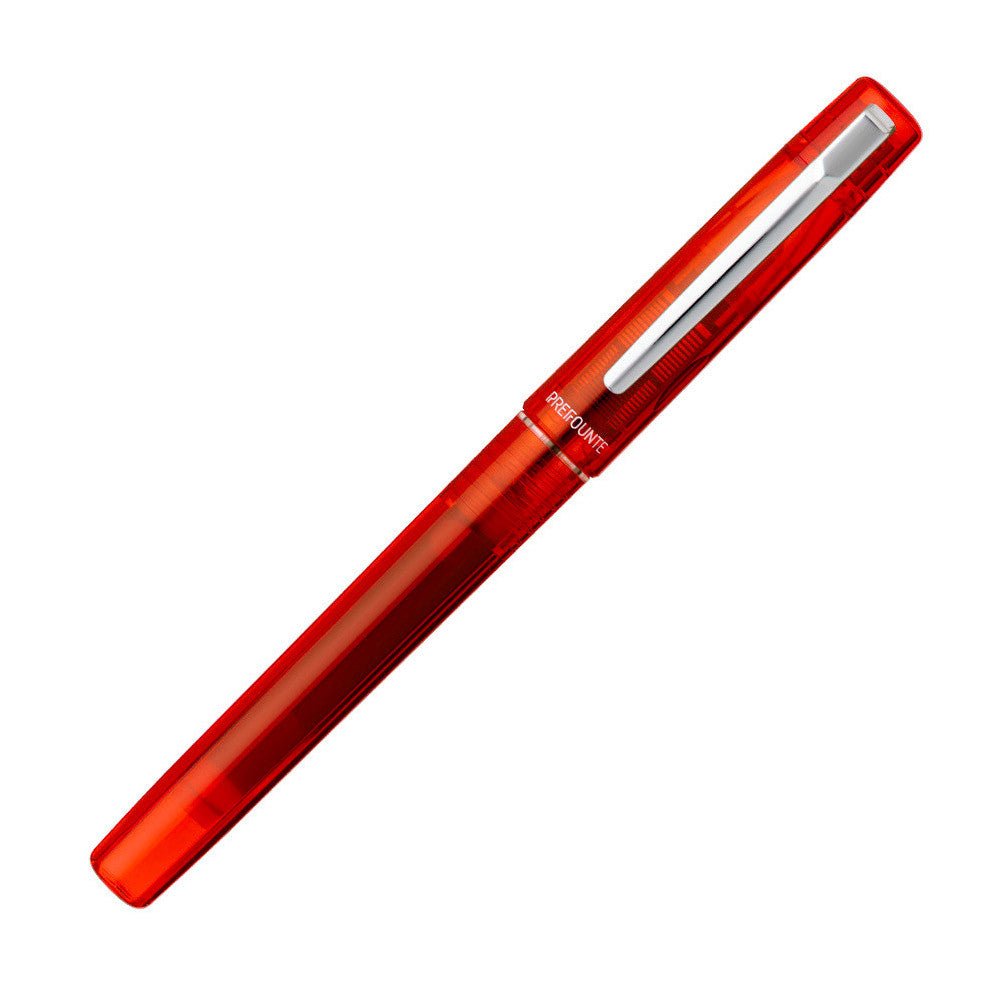 Platinum Prefounte Vulpen Vermillion Orange - Fine - 24Papershop