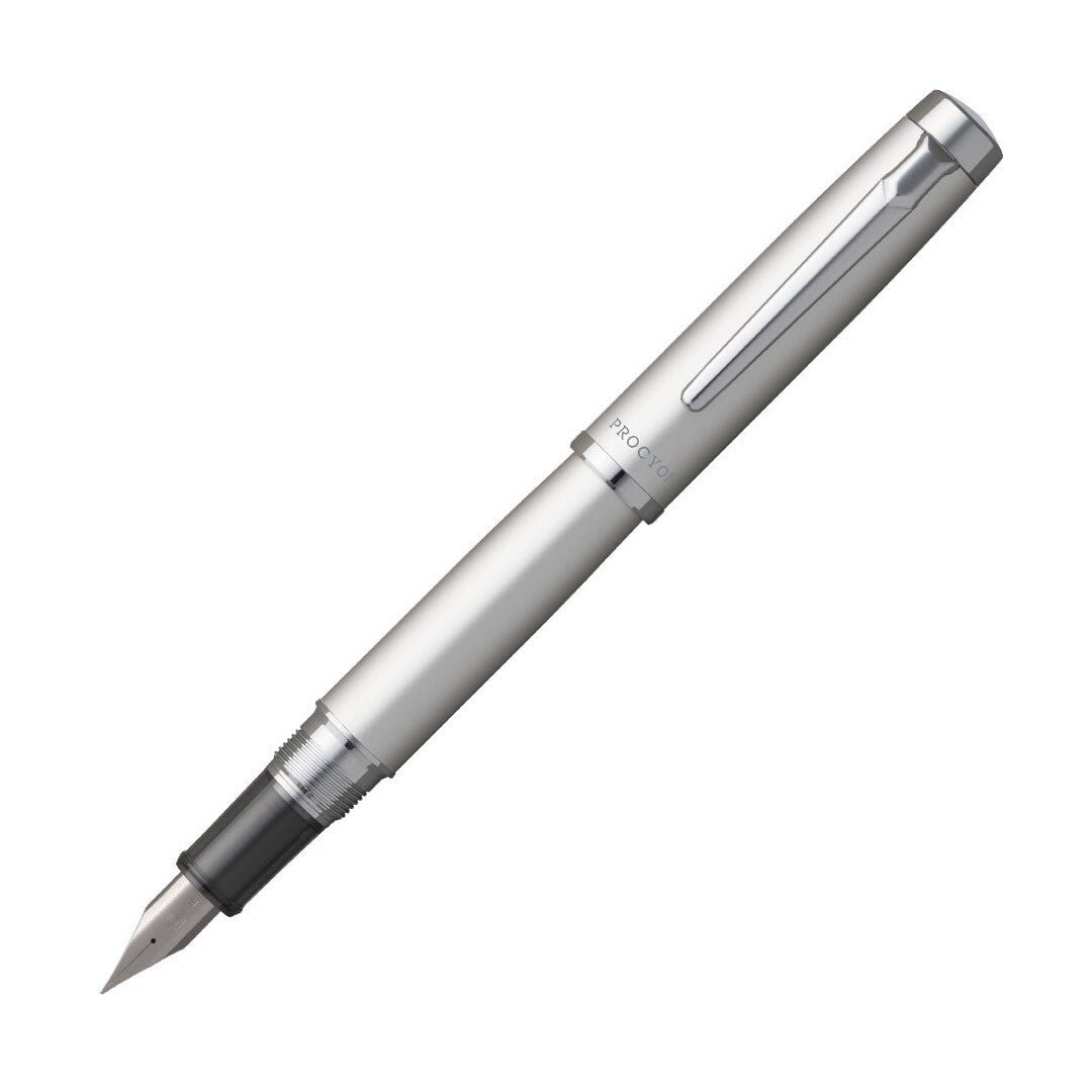 Platinum Procyon Luster Satin Silver Vulpen - Fine - 24Papershop