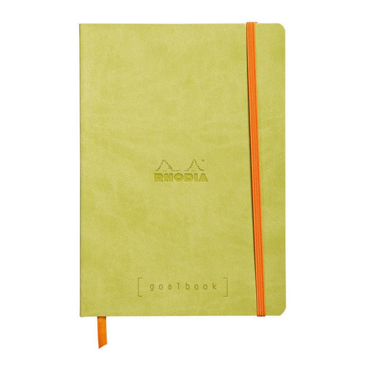 Rhodia Goalbook Dotted A5 Softcover - Anijsgroen [Wit Papier] - 24Papershop