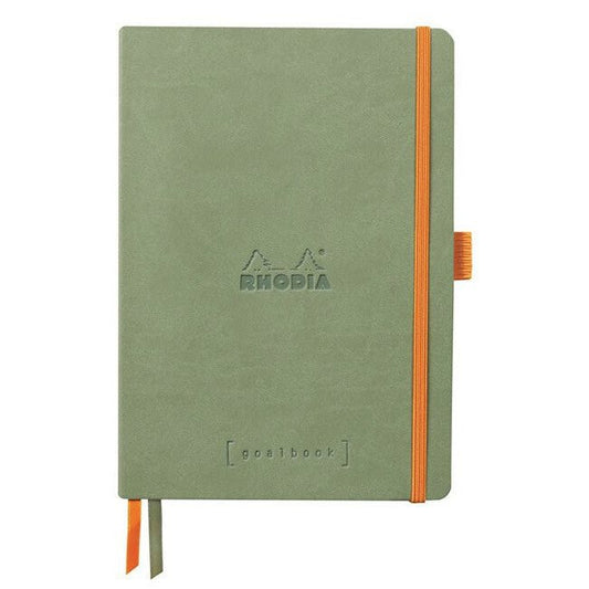 Rhodia Goalbook Dotted A5 Softcover - Celadon - 24Papershop