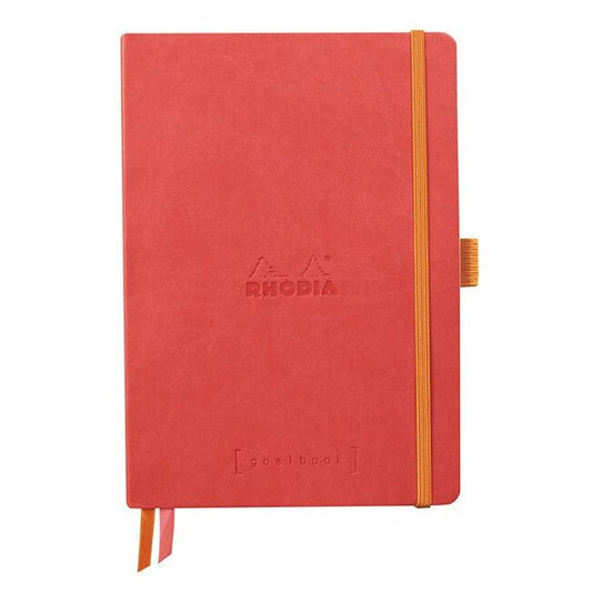 Rhodia Goalbook Dotted A5 Softcover - Coral - 24Papershop