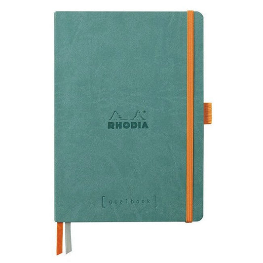 Rhodia Goalbook Dotted A5 Softcover - Eau - 24Papershop