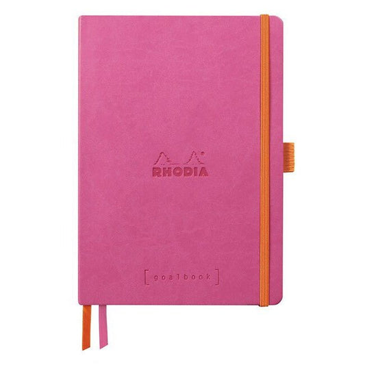 Rhodia Goalbook Dotted A5 Softcover - Fuchsia - 24Papershop