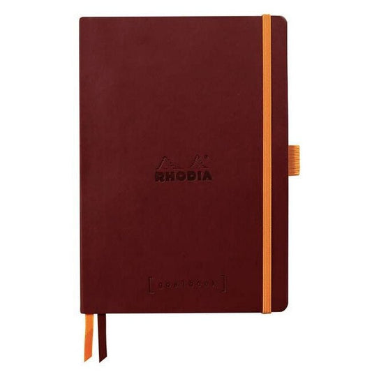 Rhodia Goalbook Dotted A5 Softcover - Lie de Vin - 24Papershop