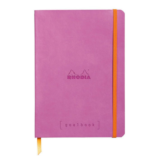 Rhodia Goalbook Dotted A5 Softcover - Lila [Wit Papier] - 24Papershop