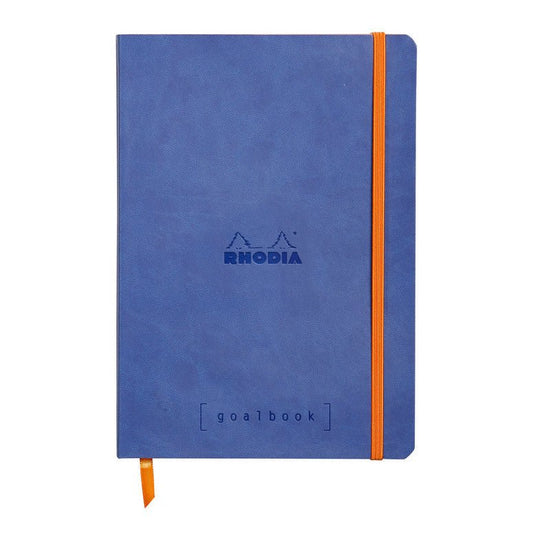 Rhodia Goalbook Dotted A5 Softcover - Sapphire [Wit Papier] - 24Papershop