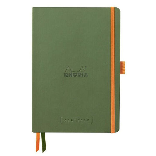 Rhodia Goalbook Dotted A5 Softcover - Sauge - 24Papershop