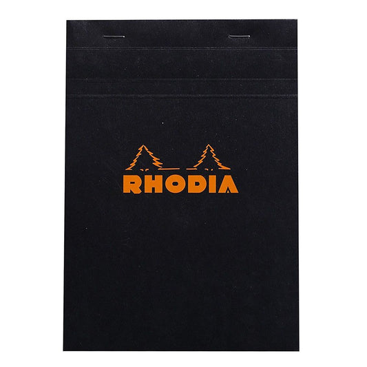 Rhodia Notitieblok A5 (no16) Zwart - Ruit 5x5 - 24Papershop