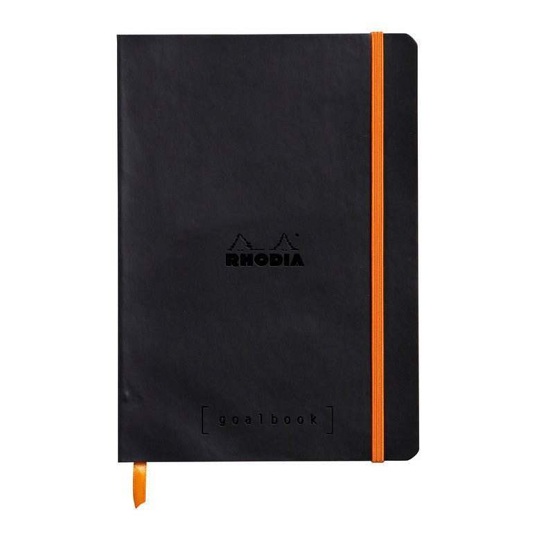 Rhodia Goalbook Dotted Bullet Journal A5 Zwart - Hardcover - 24Papershop