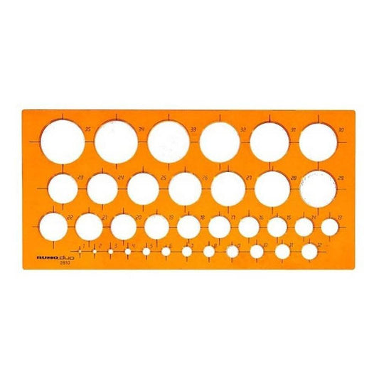 Rumold Cirkelsjabloon 2810 Geel - 24Papershop