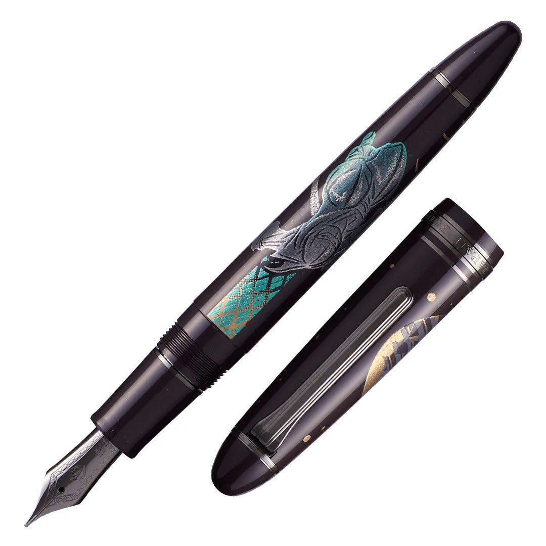 Sailor Fountain Pen 1911 Large Ninja Yuubi Maki - e - Oshiro - 24Papershop