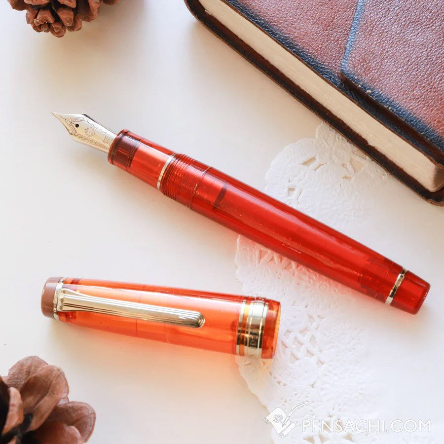 Sailor Fountain Pen Pro Gear Regular GT Tea Time II Christmas Spice Tea - MF - 24Papershop