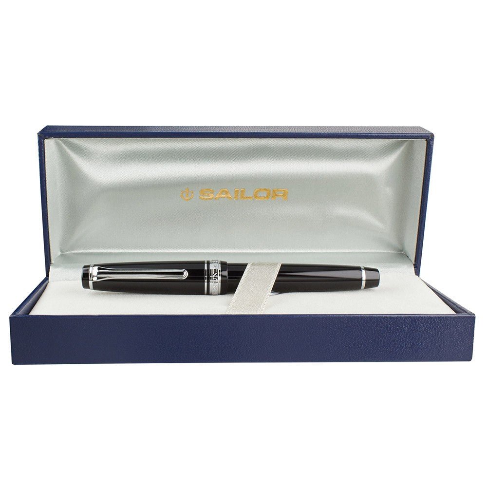 Sailor Fountain Pen Pro Gear Slim CT - Black Bold - 24Papershop