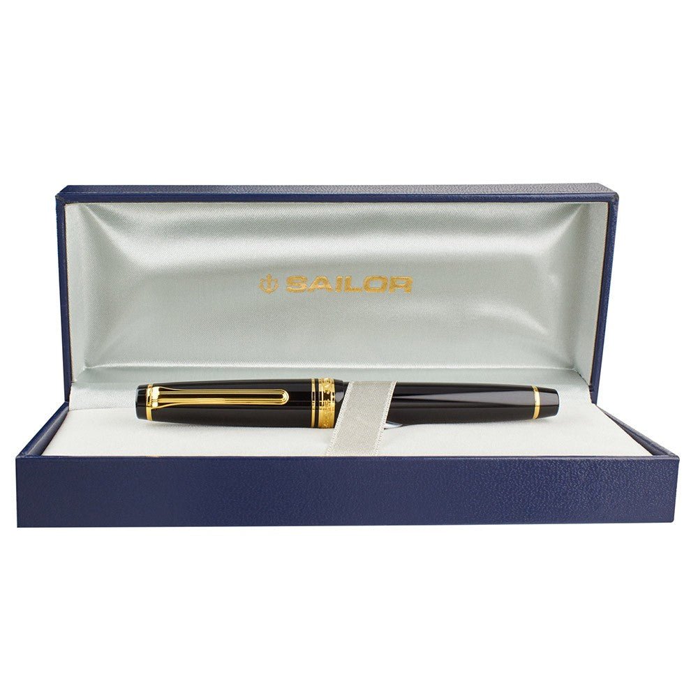 Sailor Fountain Pen Pro Gear Slim GT - Black Bold - 24Papershop