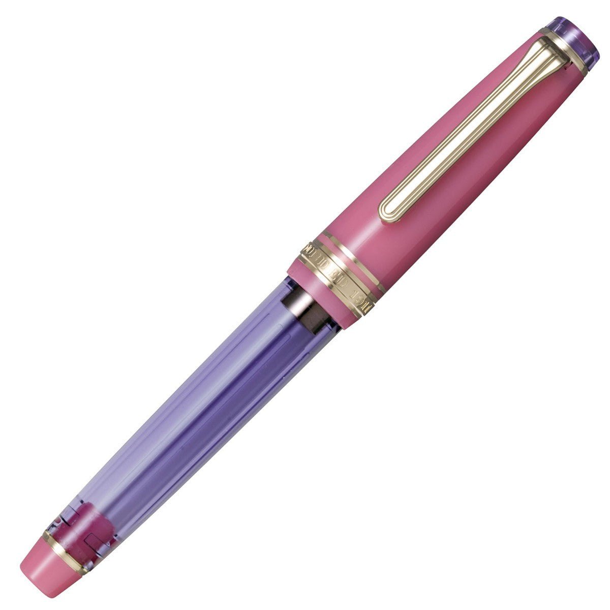 Sailor Fountain Pen Pro Gear Slim Manyo GT Set - Rabbit Ear Iris Medium - 24Papershop