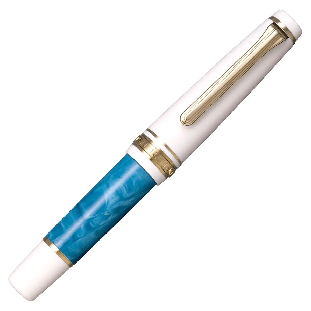 Sailor Fountain Pen Pro Gear Slim Mini Rencontre GT - Bleu Ciel - 24Papershop