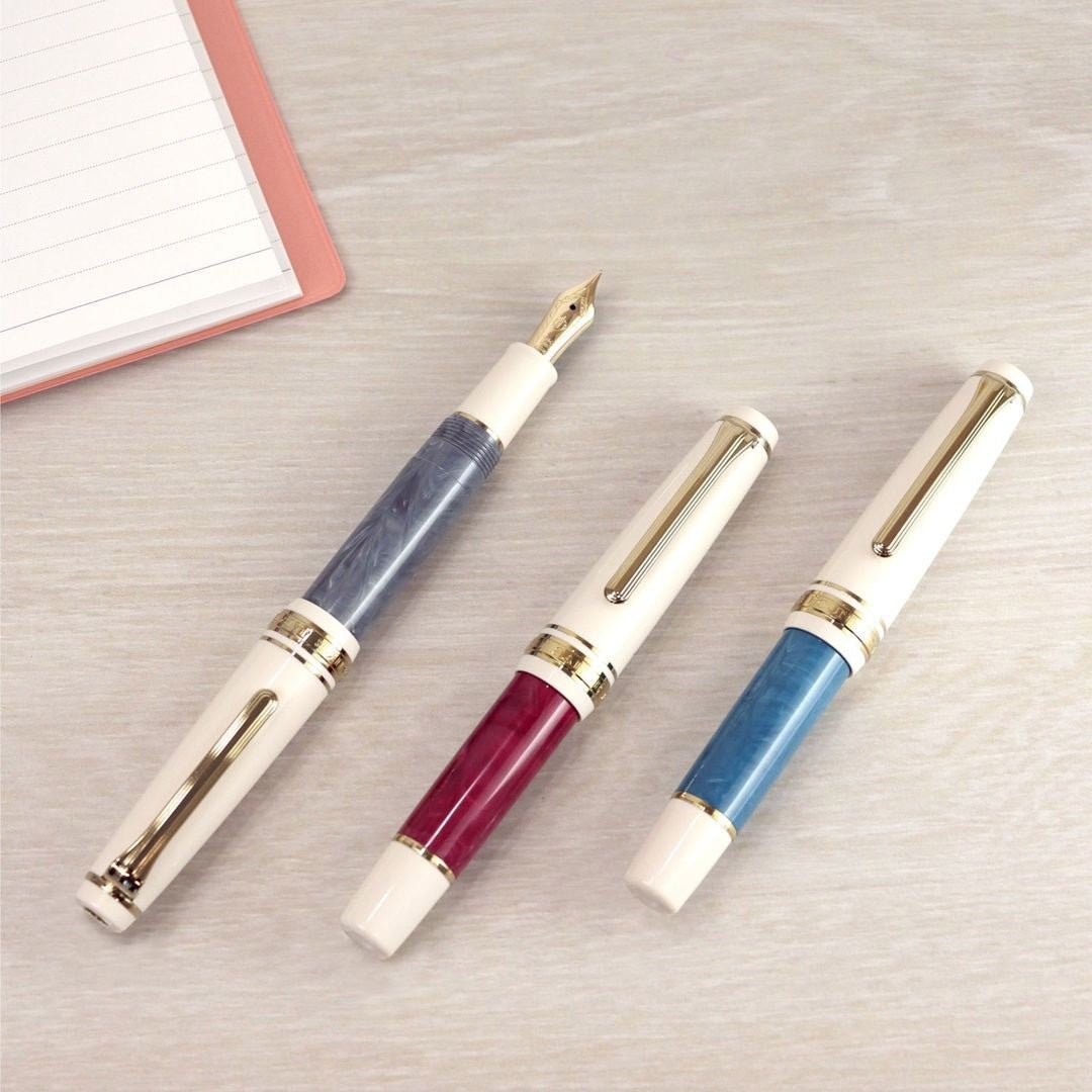 Sailor Fountain Pen Pro Gear Slim Mini Rencontre GT - Bleu Ciel - 24Papershop