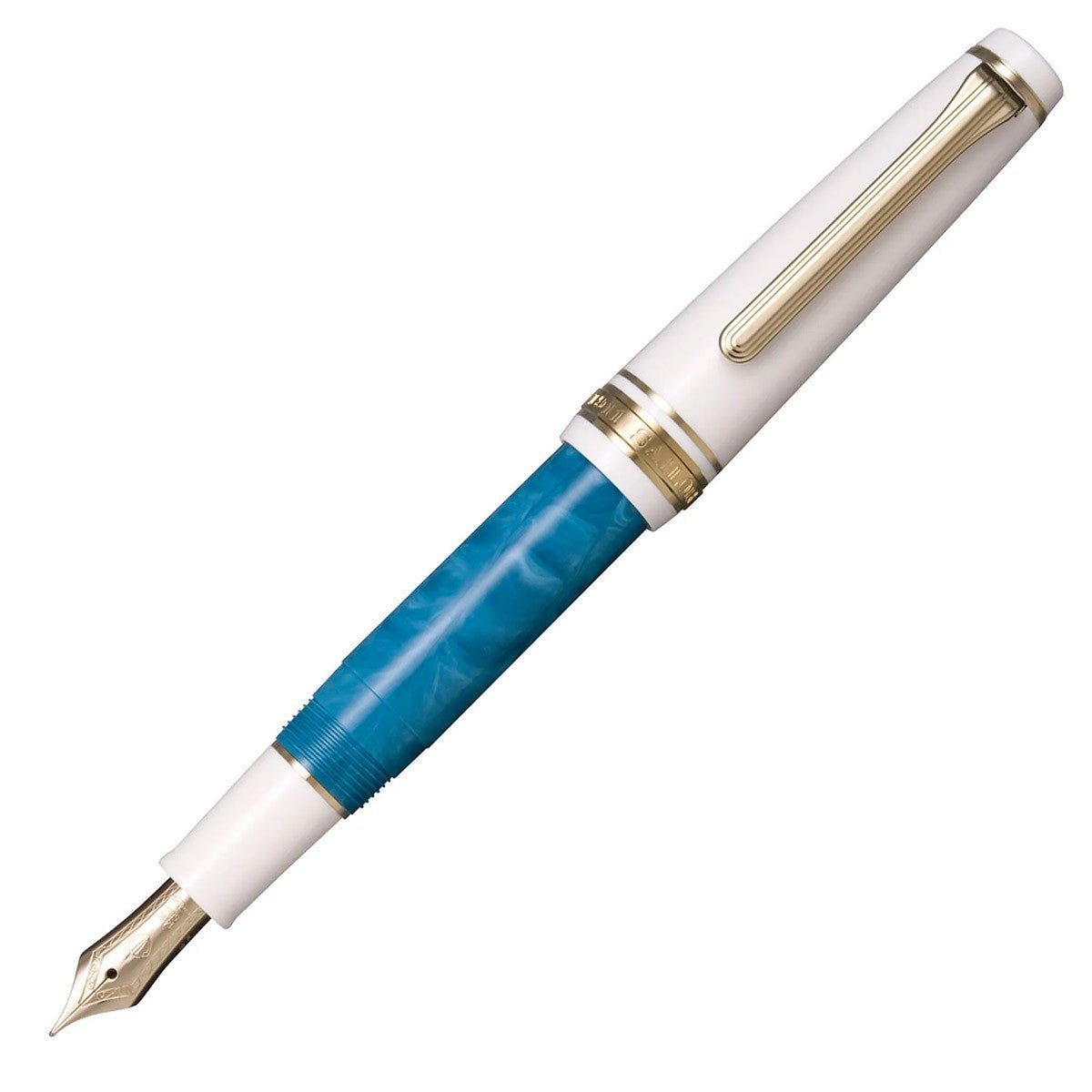 Sailor Fountain Pen Pro Gear Slim Mini Rencontre GT - Bleu Ciel - 24Papershop