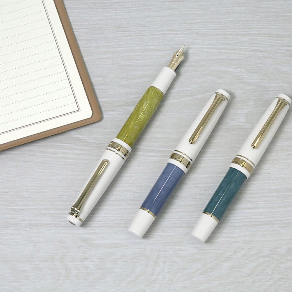 Sailor Fountain Pen Pro Gear Slim Mini Rencontre GT - Pistache - 24Papershop