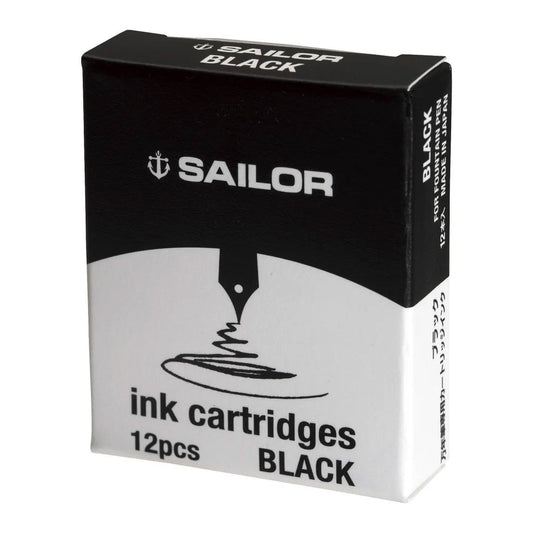 Sailor Inkt Cartridges - Black - 24Papershop