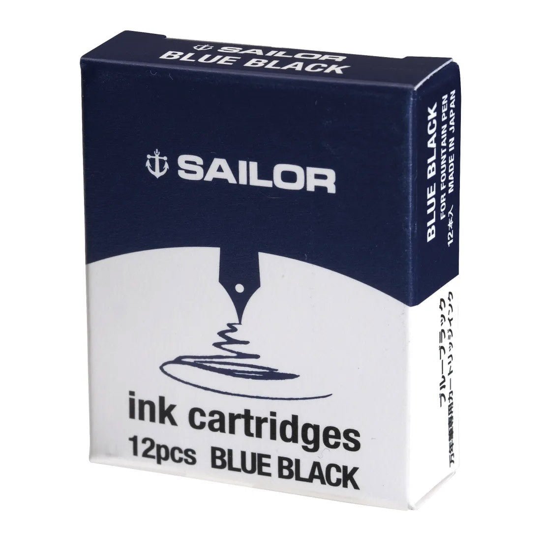 Sailor Inkt Cartridges - Blue Black - 24Papershop