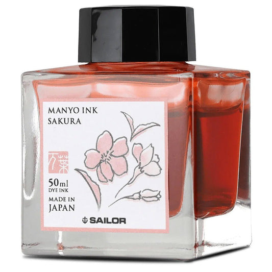 Sailor Manyo Inktpot - Sakura - 24Papershop