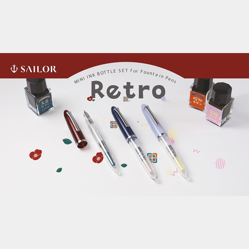 Sailor Profit Jr Retro Fountain Pen - Heisei Pop - 24Papershop