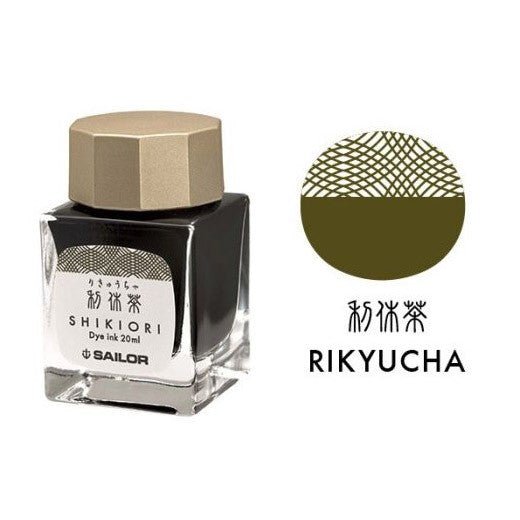 Sailor Shikiori Inktpot - Rikyucha - 24Papershop