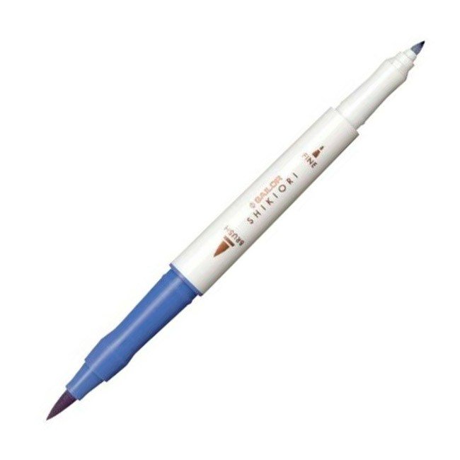 Sailor Shikiori Twin Brush Marker 203 Nioi - Sumire - 24Papershop