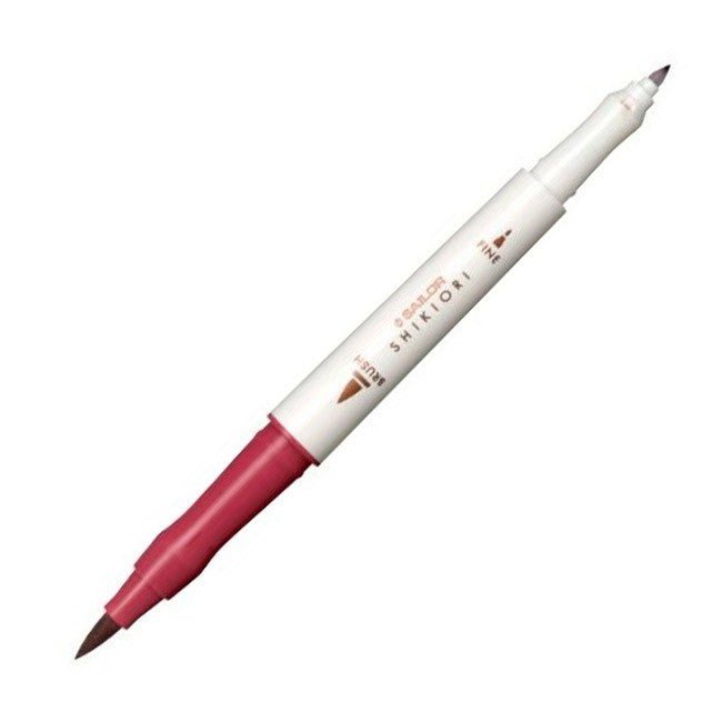 Sailor Shikiori Twin Brush Marker 208 Oku - Yama - 24Papershop