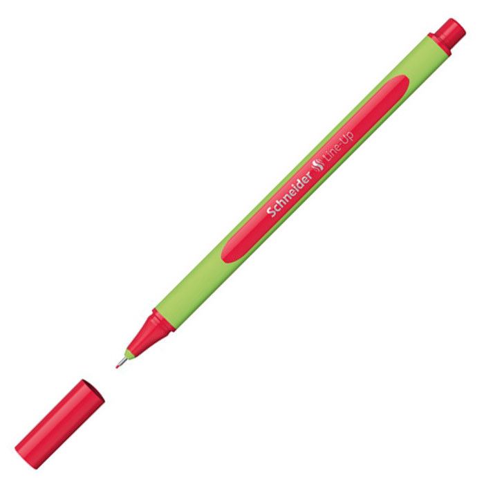 Schneider Line - Up Fineliner - Rood - 24Papershop