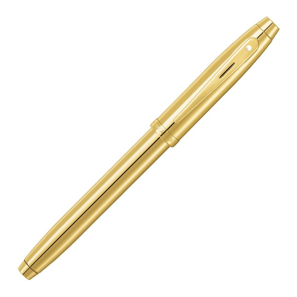 Sheaffer Fountain Pen 100 GT - PVD Gold Medium - 24Papershop